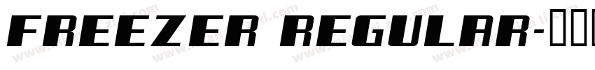 Freezer Regular字体转换